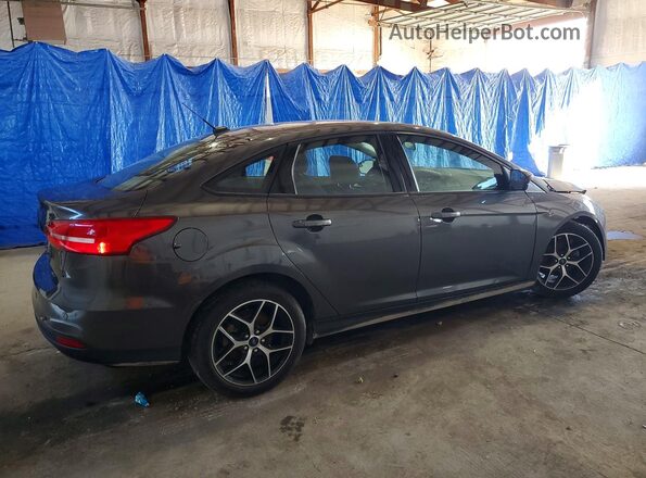 1FADP3H2XHL248471 2017 FORD FOCUS Серый Задняя правая четверть