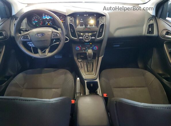 1FADP3H2XHL248471 2017 FORD FOCUS Серый Вид панели приборов
