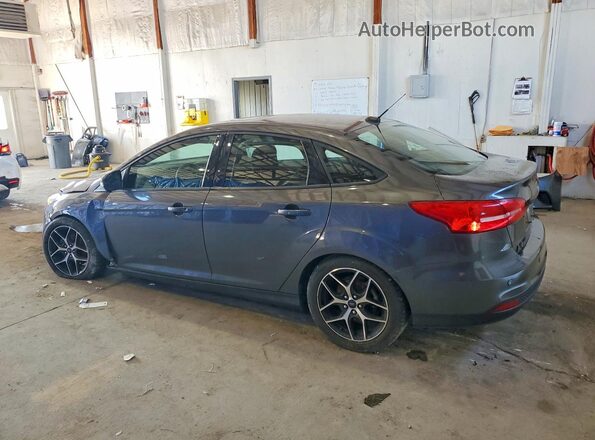 1FADP3H2XHL248471 2017 FORD FOCUS Серый Задняя левая четверть