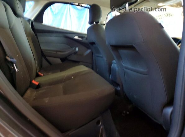 1FADP3H2XHL248471 2017 FORD FOCUS Серый Вид задних сидений