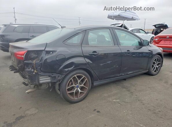 1FADP3H2XJL227061 2018 FORD FOCUS Black უკანა მარჯვენა