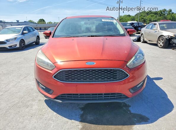 1FADP3H2XJL291407 2018 FORD FOCUS Red წინა ხედი