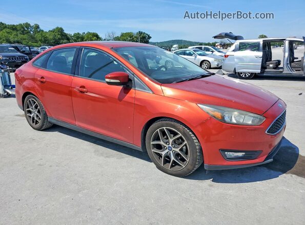 1FADP3H2XJL291407 2018 FORD FOCUS Red წინა მარჯვენა