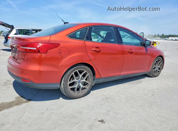 1FADP3H2XJL291407 2018 FORD FOCUS Red უკანა მარჯვენა