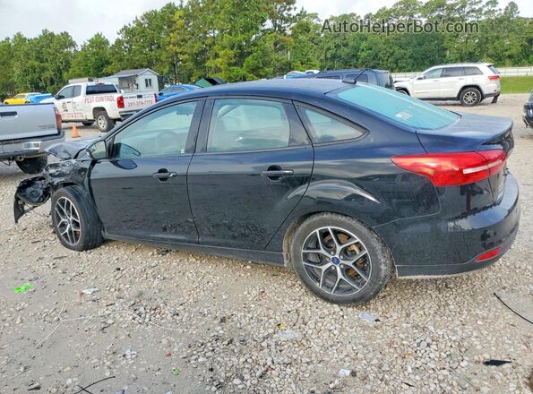 1FADP3H2XJL321439 2018 FORD FOCUS Black Rear left