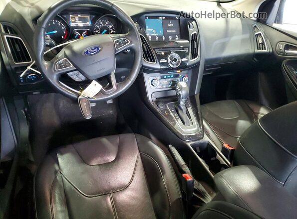 1FADP3J20JL273394 2018 FORD FOCUS Black Вид панелі приладів