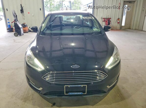 1FADP3J20JL273394 2018 FORD FOCUS Black Вид спереду