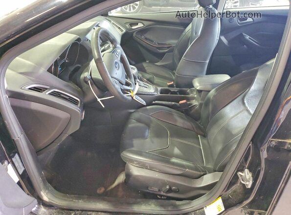1FADP3J20JL273394 2018 FORD FOCUS Black Вид салону спереду