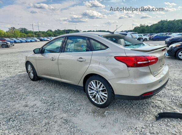 1FADP3J21HL321902 2017 FORD FOCUS Желто-коричневый Задняя левая четверть
