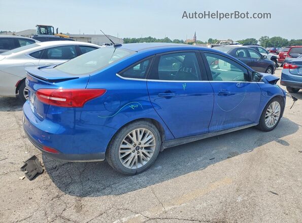 1FADP3J21JL239075 2018 FORD FOCUS Blue Tył prawy