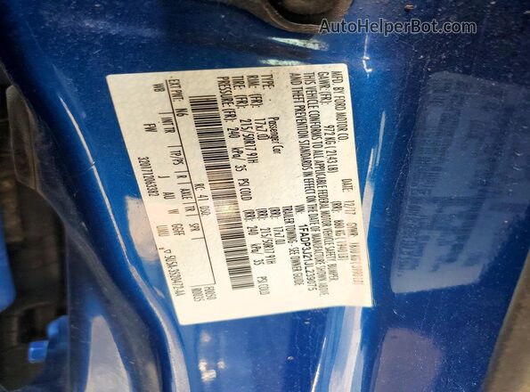 1FADP3J21JL239075 2018 FORD FOCUS Blue Widok komory silnika