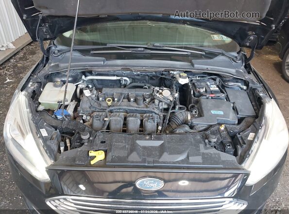 1FADP3J22HL329569 2017 FORD FOCUS Black Вид ззаду
