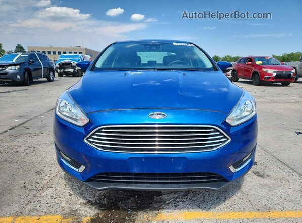 1FADP3J22JL260095 2018 FORD FOCUS Blue Դիմացի տեսք
