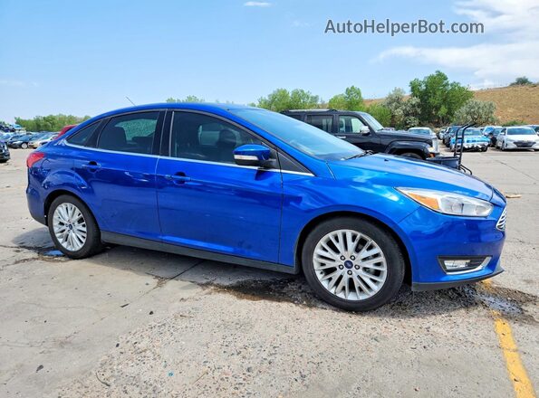 1FADP3J22JL260095 2018 FORD FOCUS Blue Առջևի աջ