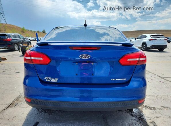 1FADP3J22JL260095 2018 FORD FOCUS Blue Հետևի տեսք