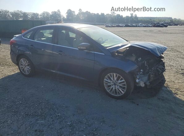 1FADP3J23JL200777 2018 FORD FOCUS Blue Delantero derecho