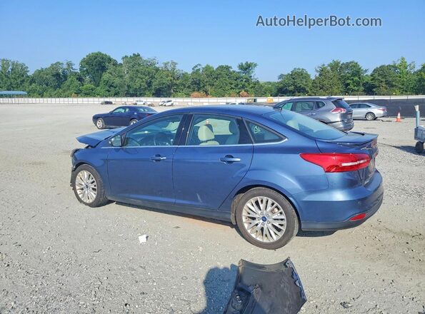 1FADP3J23JL200777 2018 FORD FOCUS Blue Trasero izquierdo
