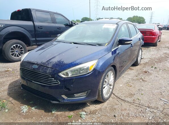 1FADP3J24GL202336 2016 FORD FOCUS Blue წინა მარცხენა ხედი სამი მეოთხედიდან