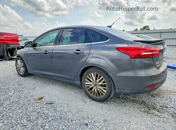 1FADP3J24JL233013 2018 FORD FOCUS Gray Rear left