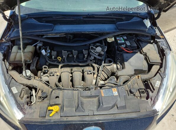 1FADP3J27JL294307 2018 FORD FOCUS Black Rear interior view