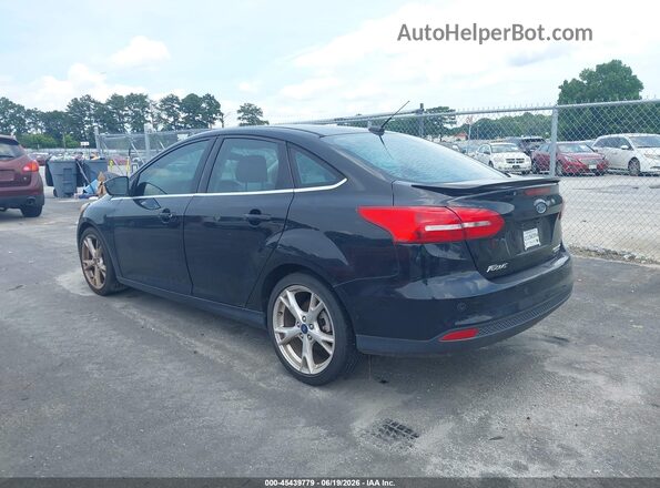 1FADP3J29GL215261 2016 FORD FOCUS Black Задня ліва чверть
