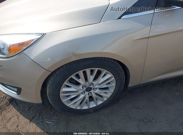 1FADP3J29HL288292 2017 FORD FOCUS Champagne ხელსაწყოთა პანელის ხედი