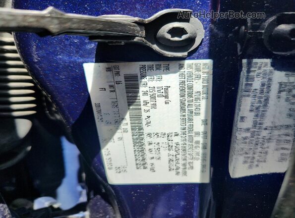 1FADP3J2XHL268360 2017 FORD FOCUS Blue Widok komory silnika