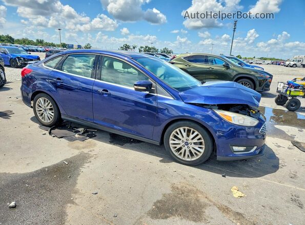 1FADP3J2XHL268360 2017 FORD FOCUS Blue Przód prawy