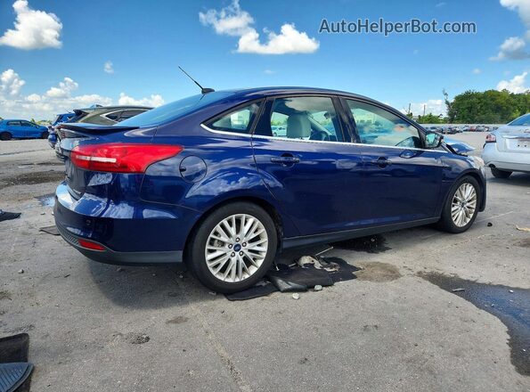 1FADP3J2XHL268360 2017 FORD FOCUS Blue Tył prawy