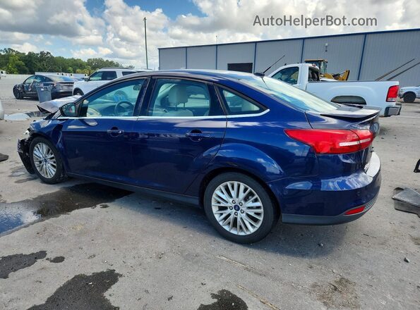 1FADP3J2XHL268360 2017 FORD FOCUS Blue Tył lewy