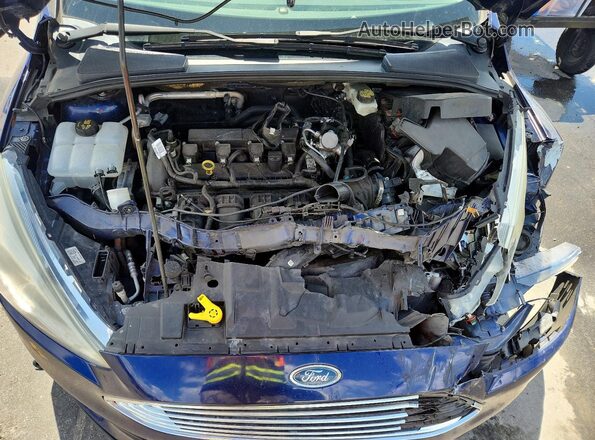 1FADP3J2XHL268360 2017 FORD FOCUS Blue Widok wnętrza z tyłu