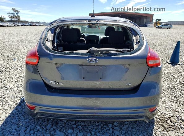 1FADP3K20GL234683 2016 FORD FOCUS Gray უკანა სავარძლების ხედი