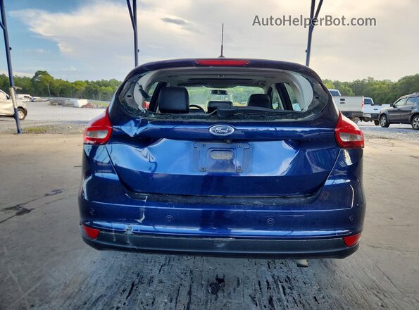 1FADP3K20GL299517 2016 FORD FOCUS Blue Widok z tyłu