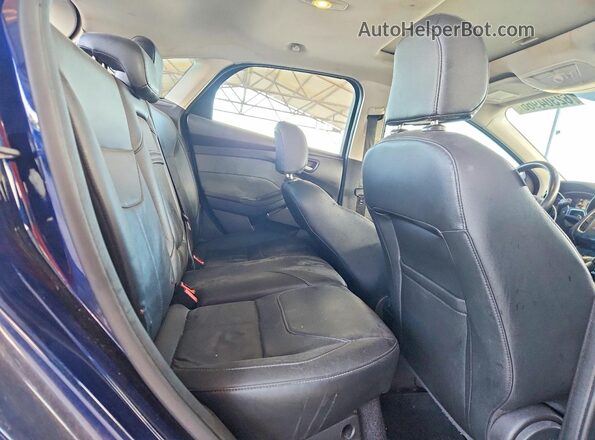 1FADP3K20GL299517 2016 FORD FOCUS Blue Widok tylnych siedzeń