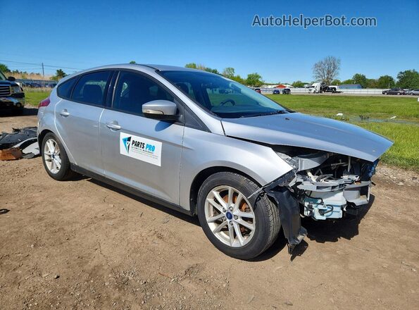 1FADP3K20GL338168 2016 FORD FOCUS Silver Przód prawy