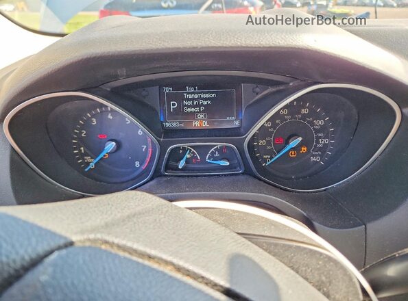 1FADP3K20GL338168 2016 FORD FOCUS Silver Widok zestawu wskaźników