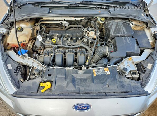 1FADP3K20GL353768 2016 FORD FOCUS Silver Вид задньої частини салону