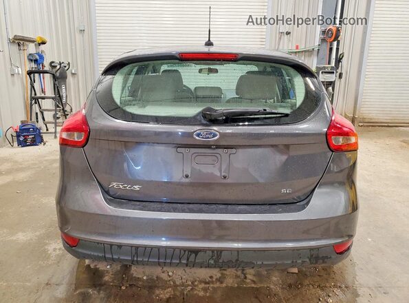 1FADP3K20GL363426 2016 FORD FOCUS Gray უკანა ხედი
