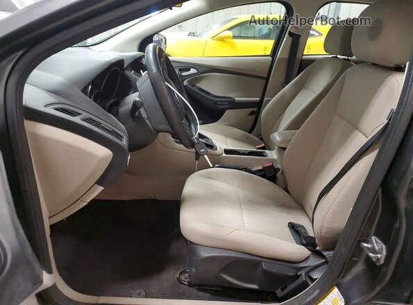 1FADP3K20GL363426 2016 FORD FOCUS Gray წინა სალონის ხედი