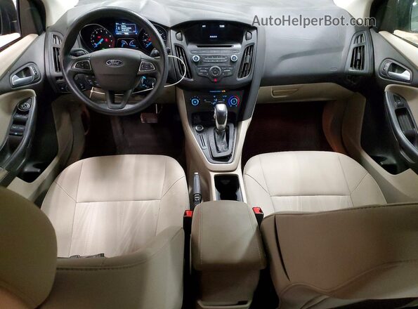 1FADP3K20GL363426 2016 FORD FOCUS Gray წინა პანელის ხედი
