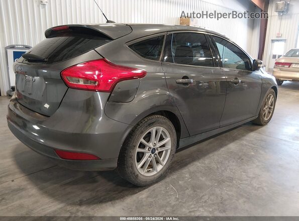 1FADP3K20HL299437 2017 FORD FOCUS Серый Задняя правая четверть