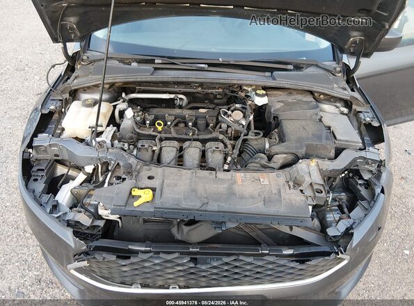 1FADP3K20JL209242 2018 FORD FOCUS Gray Вид ззаду