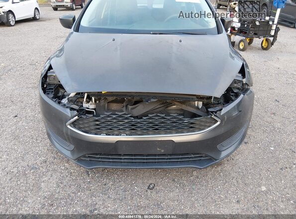 1FADP3K20JL209242 2018 FORD FOCUS Gray Вид спереду