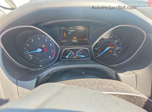 1FADP3K20JL309535 2018 FORD FOCUS Gray Instrument cluster view