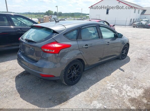 1FADP3K21GL240539 2016 FORD FOCUS Gray უკანა მარჯვენა