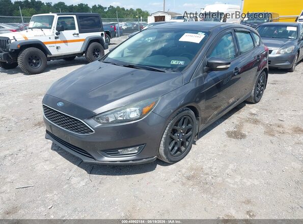 1FADP3K21GL240539 2016 FORD FOCUS Gray წინა მარცხენა ხედი სამი მეოთხედიდან