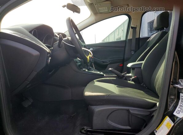 1FADP3K21GL287893 2016 FORD FOCUS Black წინა სალონის ხედი