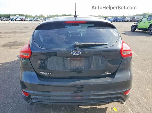 1FADP3K21GL287893 2016 FORD FOCUS Black უკანა ხედი