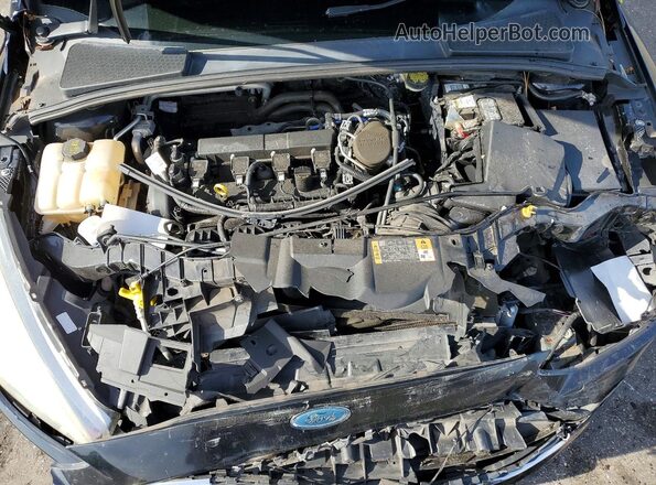 1FADP3K21GL287893 2016 FORD FOCUS Black უკანა სალონის ხედი
