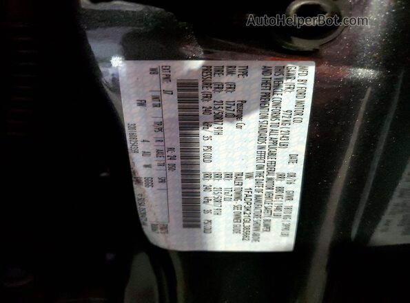 1FADP3K21GL385662 2016 FORD FOCUS Charcoal Вид наклейки з VIN-кодом